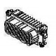40 contacten harting D insert vrouwelijk